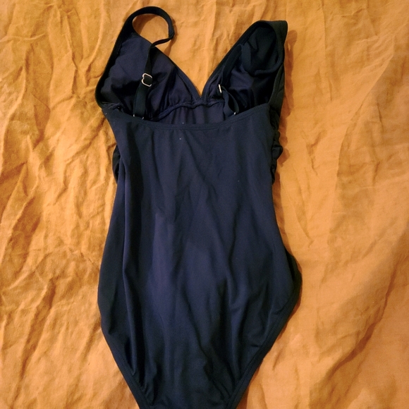 MICHAEL KORS Logo-Ring One Piece Swimsuit - Picture 3 of 3